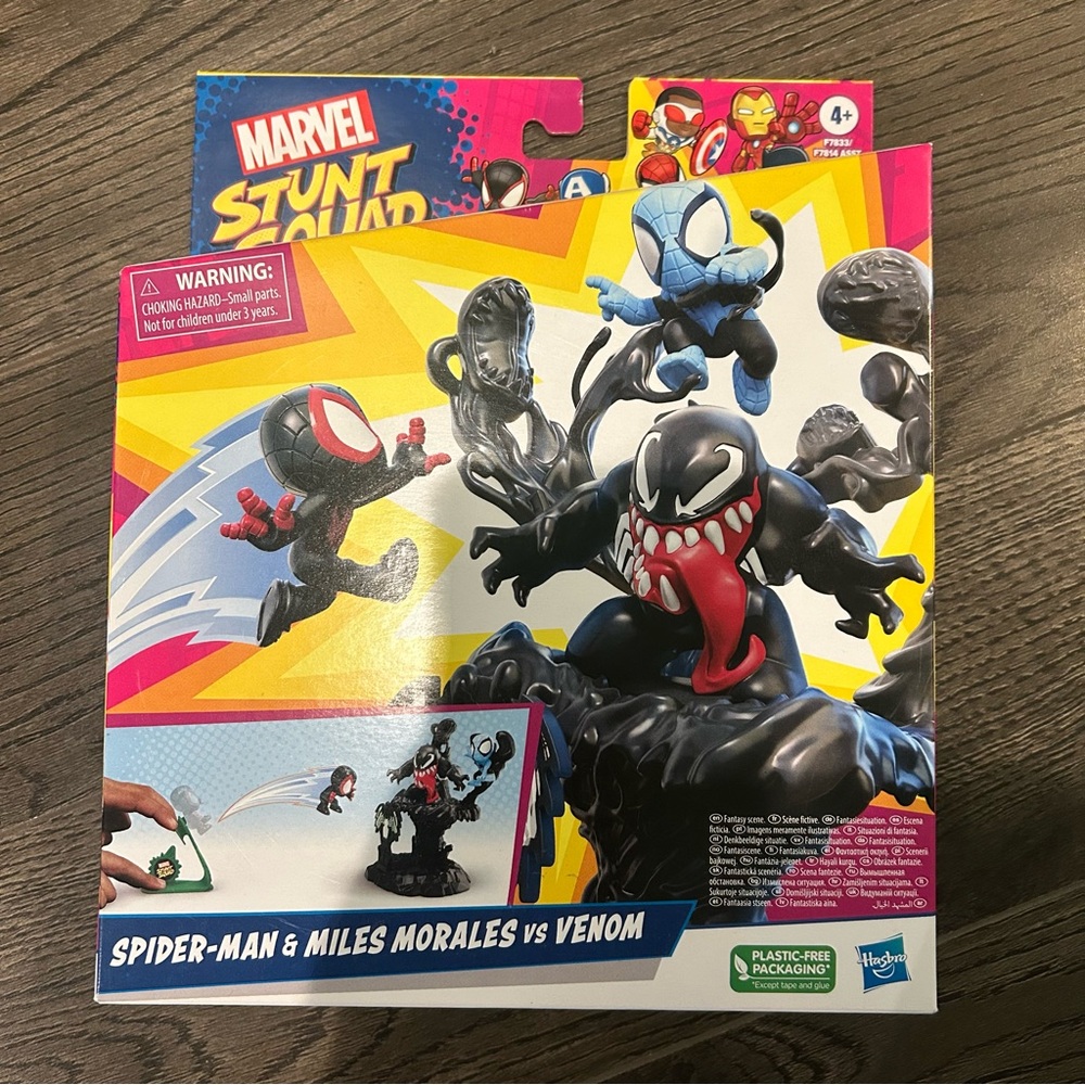 Marvel Stunt Squad Spider-Man & Venom Figures